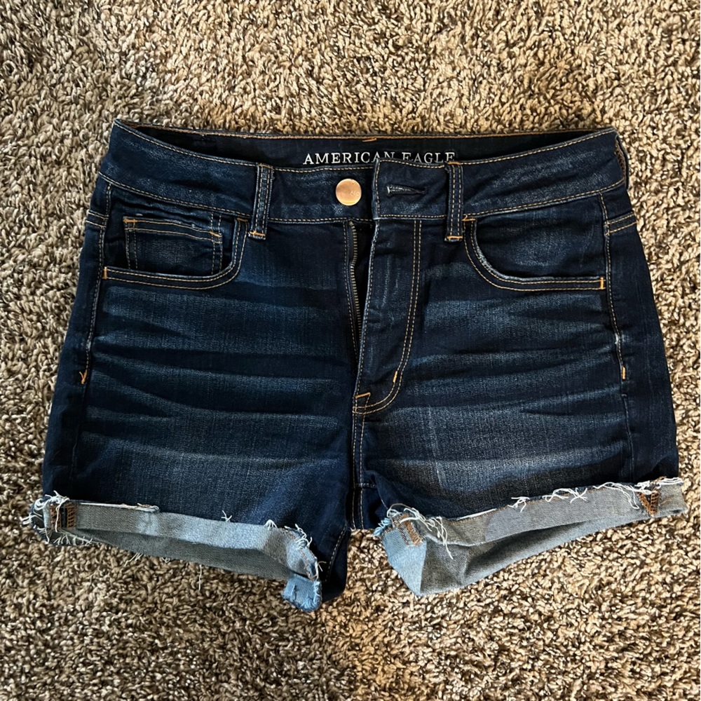 American Eagle High Rise Jean Short